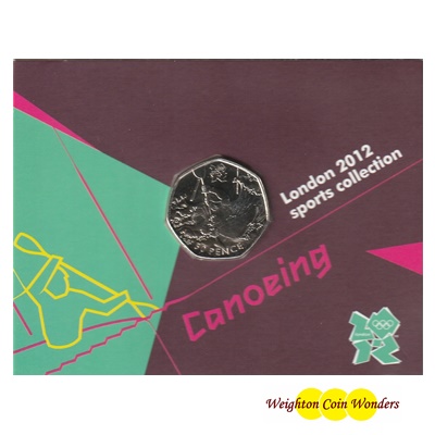 2011 50p - London 2012 Olympics - Canoeing